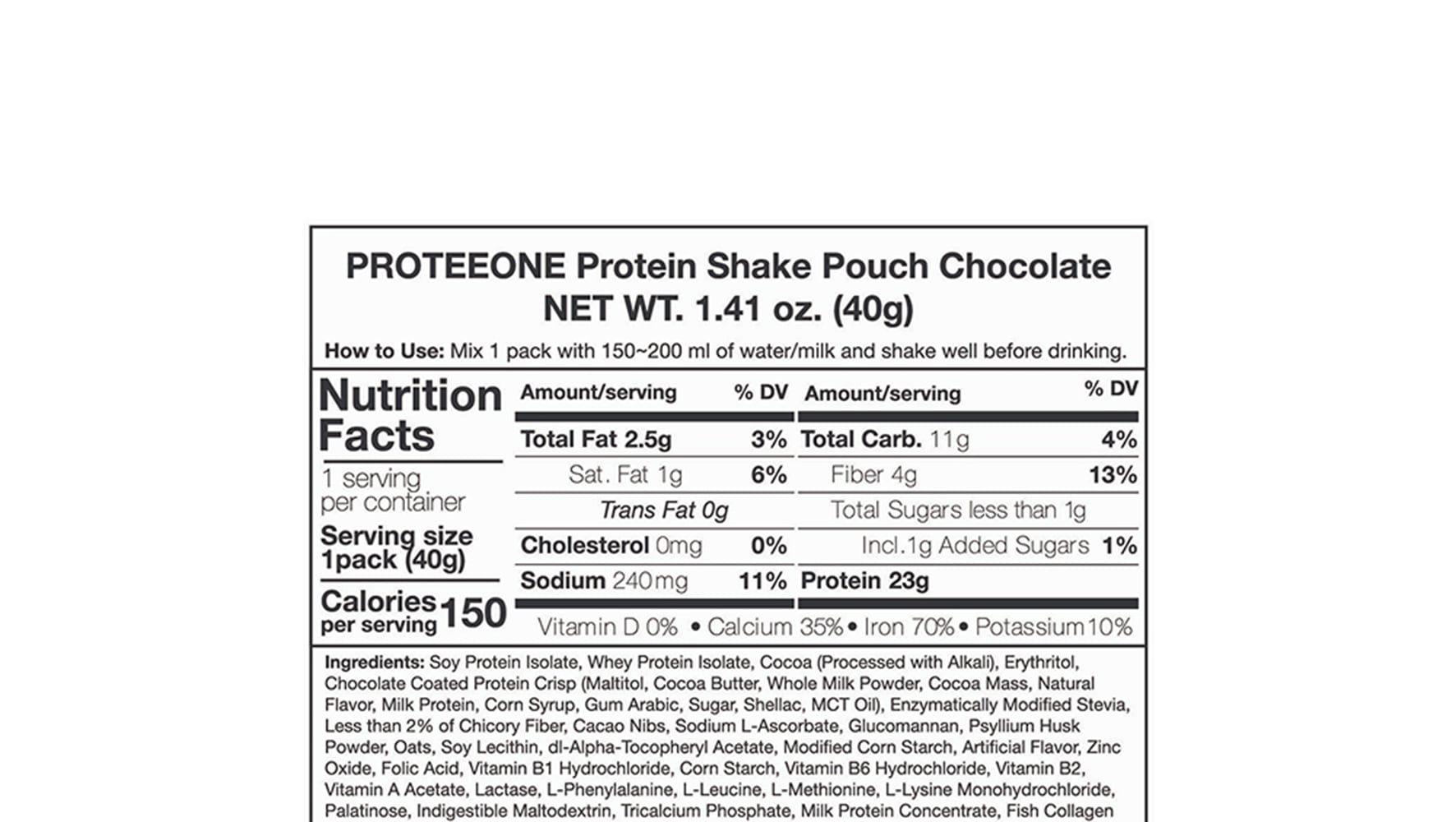 Product detail