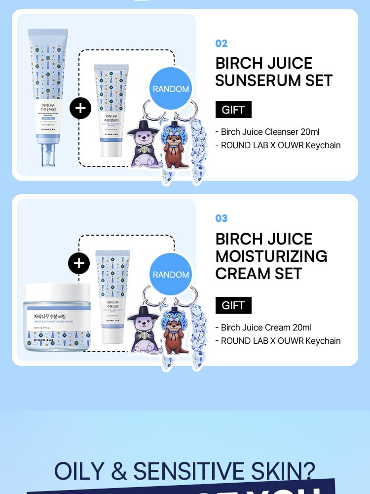 ROUND LAB Birch Juice Moisturizing Cream 2.70 fl. oz.(80ml) +