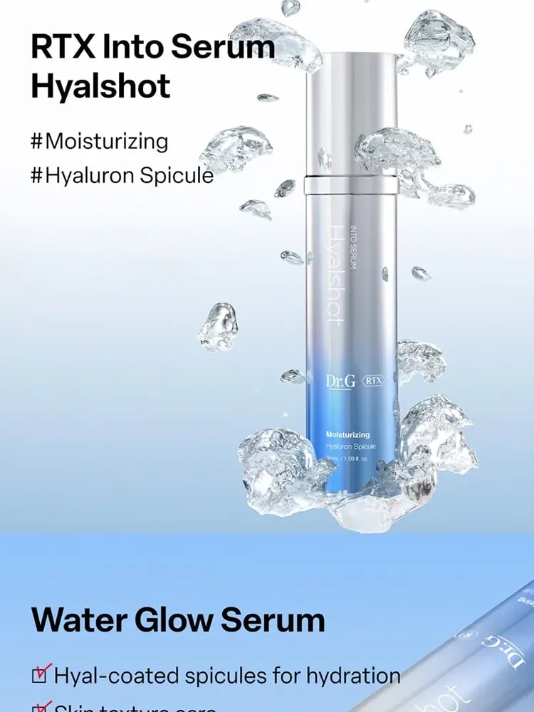 how to use xinyung glutathione gel Dr.G RTX Into Serum Hyalshot 1.69 fl. oz.(50ml) Pack Size:1 bottle -  $41.99 Wellness Injections | Skinny Antioxidant Formulas