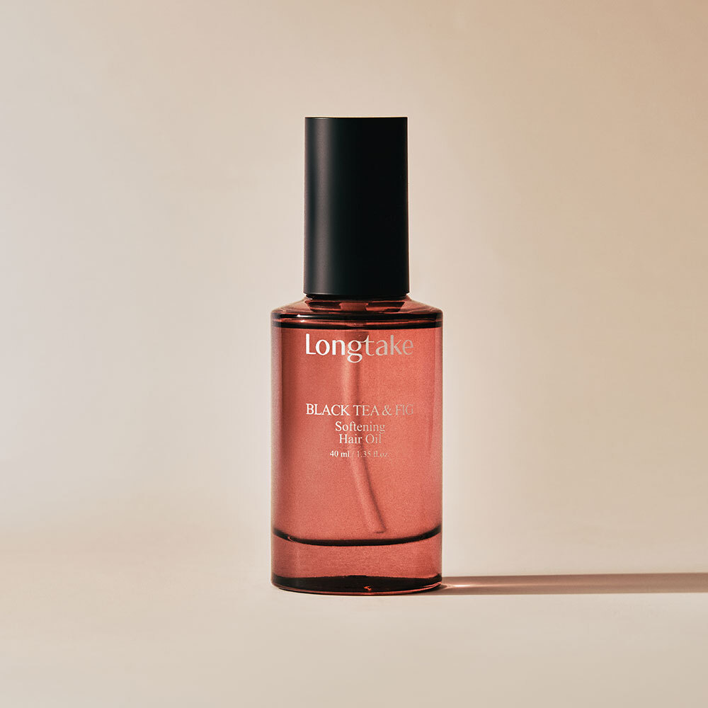 Longtake Black Tea & Fig Softening Hair Oil 1.35 fl. oz.(40ml) - Image 2 of 2