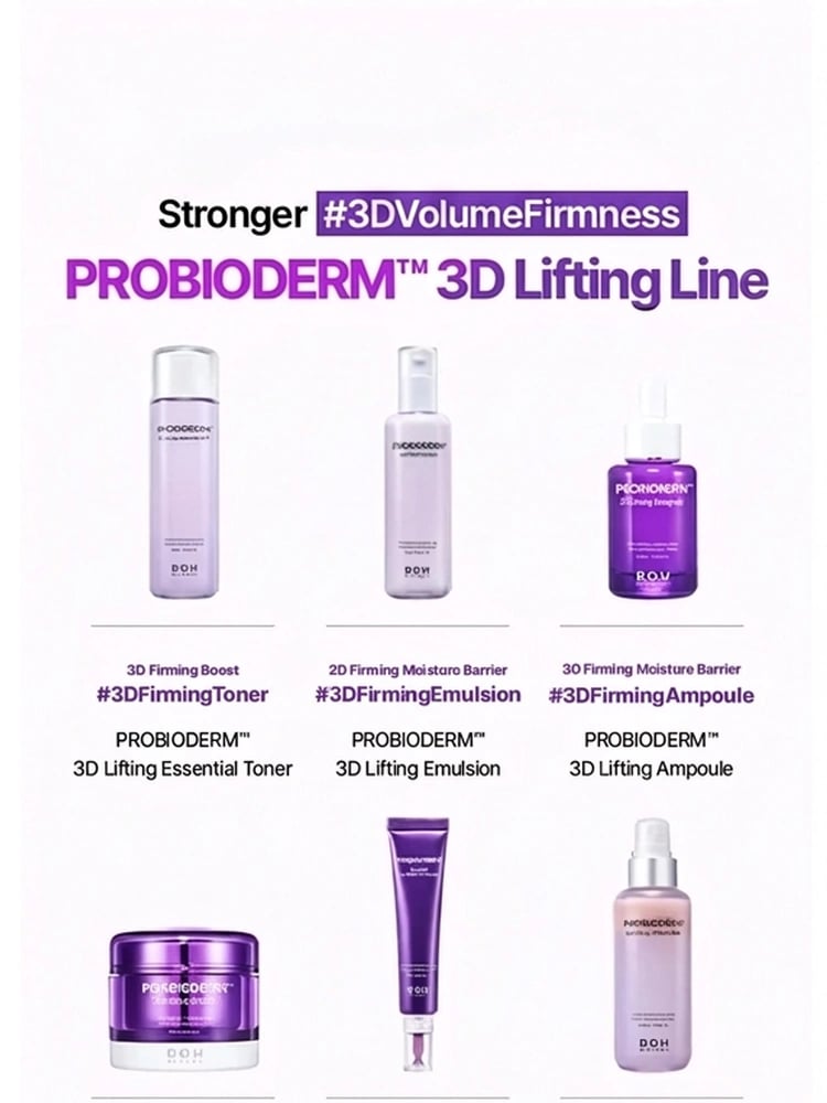 BIOHEAL BOH Probioderm 3D Lifting Skincare Set 3.2 fl. oz.(95ml