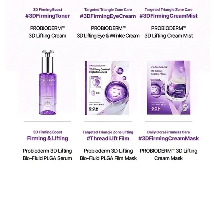 BIOHEAL BOH Probioderm 3D Lifting Skincare Set 3.2 fl. oz.(95ml