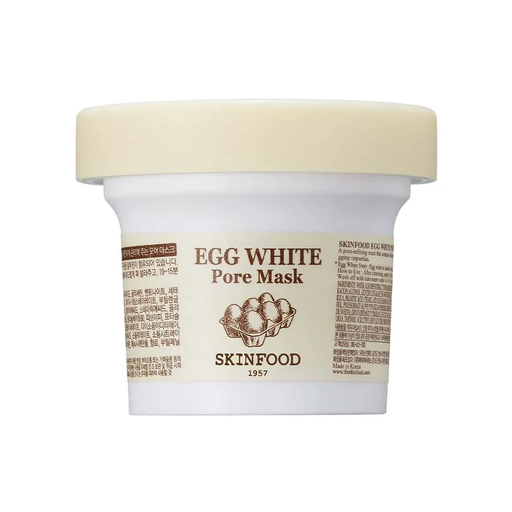 SKINFOOD Egg White Pore Mask 4.23 oz.(120g)