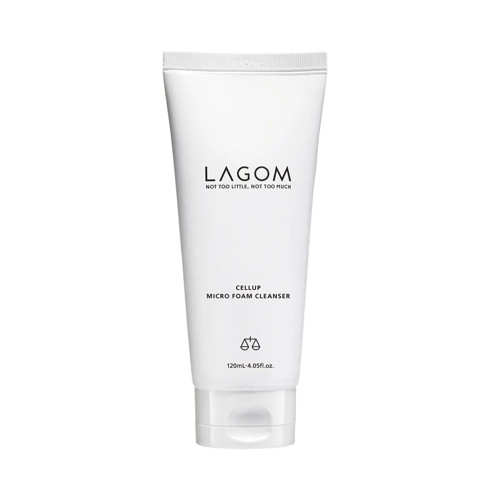 LAGOM Cellup Micro Foam Cleanser 4.05 fl. oz.(120ml)