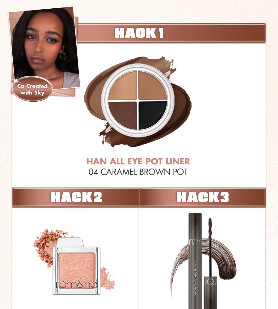 2types] rom&nd Idol Hack Trio Set 0.47 oz.(13.5g) | OLIVE YOUNG US