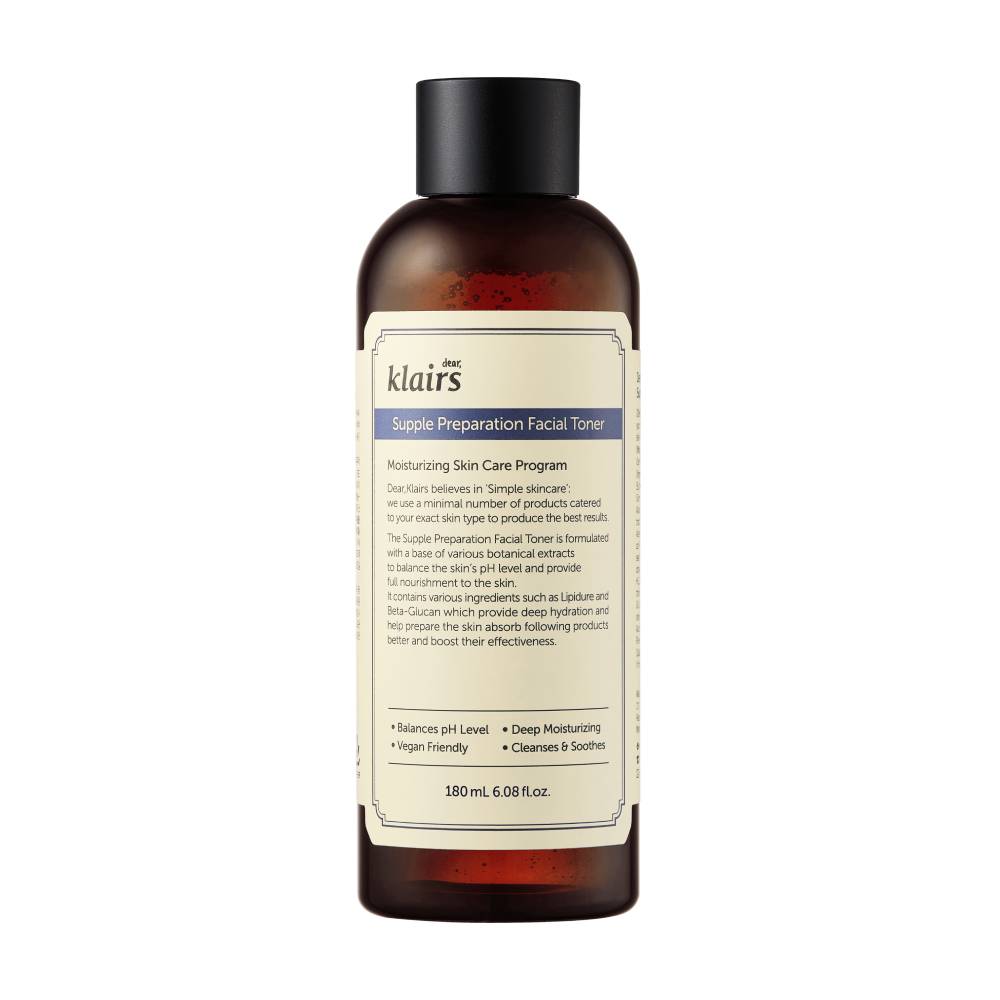 Dear, Klairs Supple Preparation Facial Toner 6.08 fl. oz.(180ml)