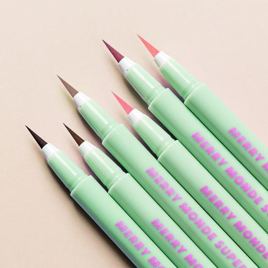 [10colors] Merrymonde Super Twim Pen Eyeliner 0.02 fl. oz.(0.5ml) - Image 3 of 6