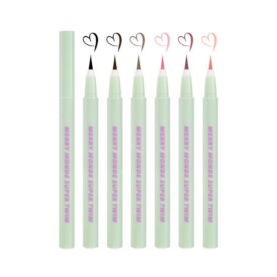 Merrymonde [10colors] Merrymonde Super Twim Pen Eyeliner 0.02 fl. oz.(0.5ml)
