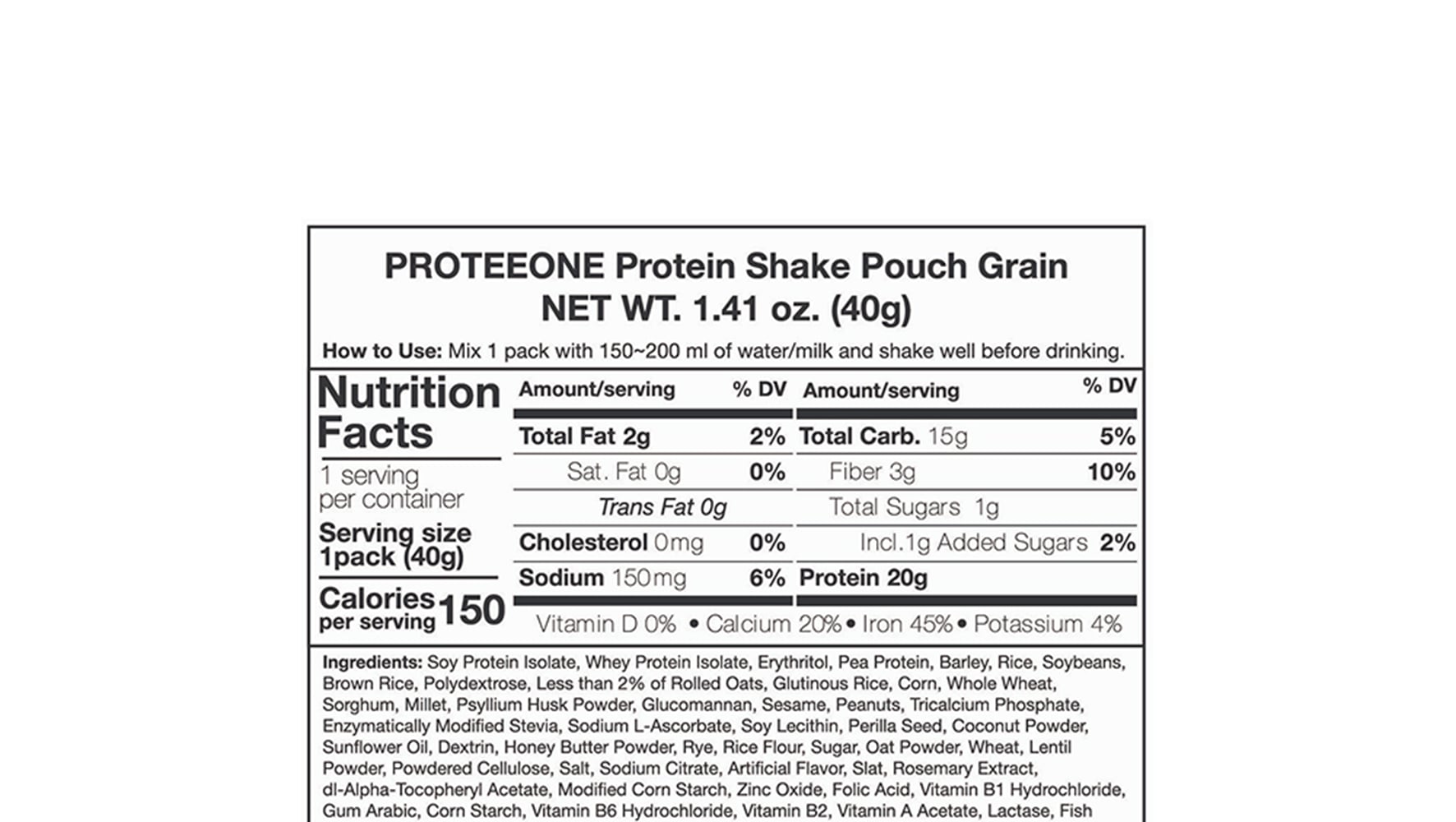 Product detail
