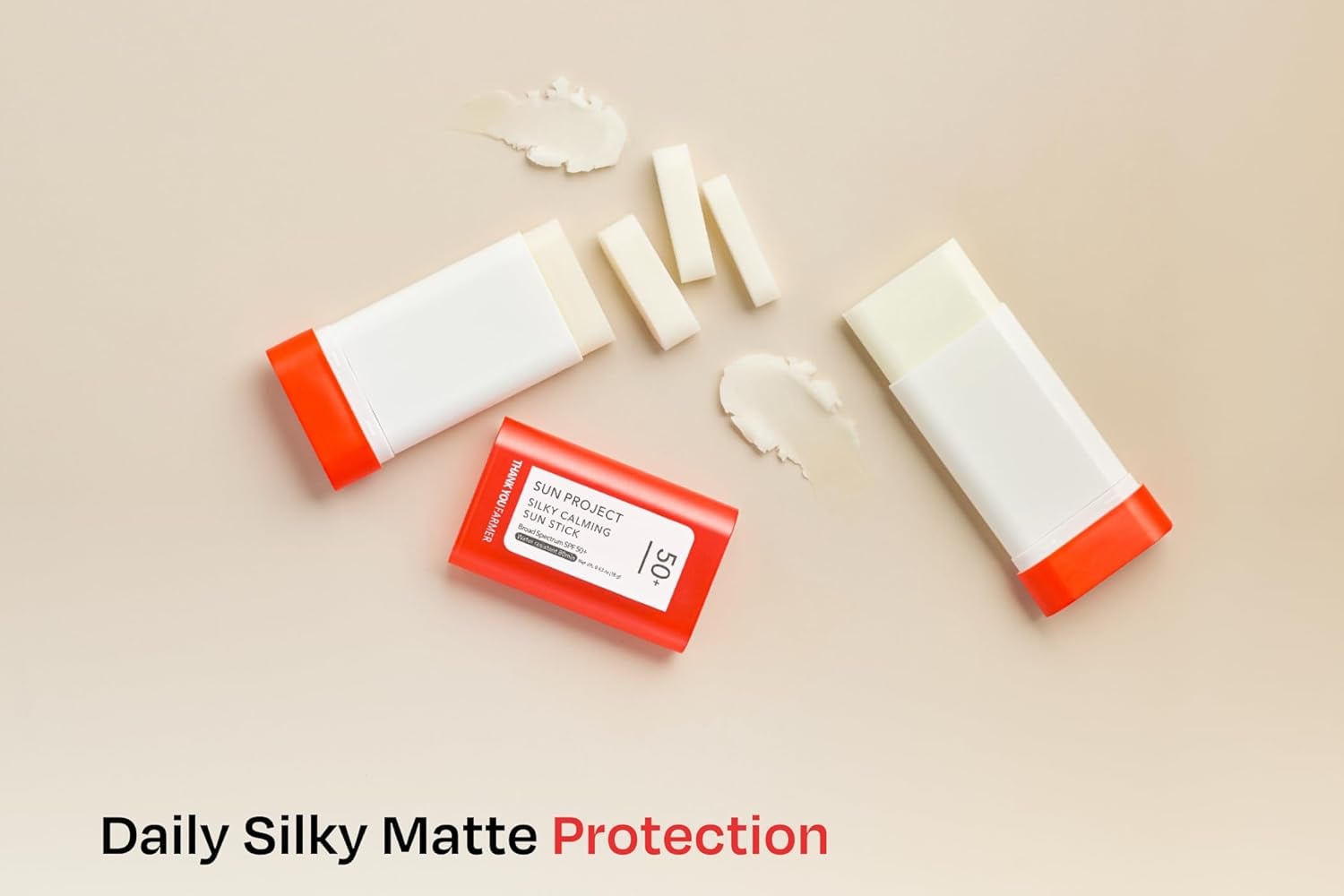 【専用】SILKY SMOOTH UVstick SPF50+PA++++×20 THANKYOU FARMER Sun Project Silky Calming Sun Stick Broad Spectrum