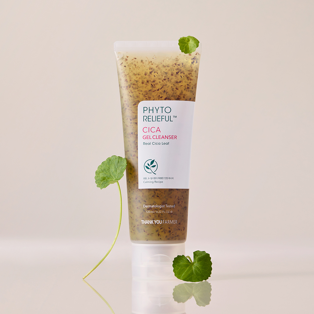 THANKYOU FARMER Phyto Relieful™ Cica Gel Cleanser 4.22 fl. oz.(120ml) - Image 4 of 4