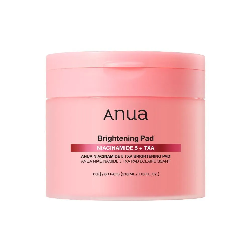 Anua Niacinamide 5 Txa Brightening Pad 60ct 7.10 fl. oz.(210ml)