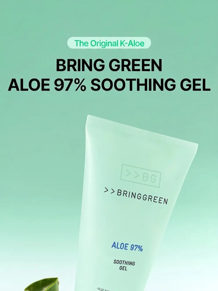 BRING GREEN Aloe 97% Soothing Gel 10.14 fl. oz.(300ml) | OLIVE