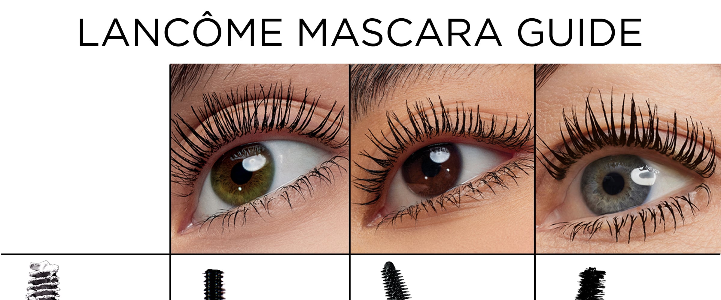 2colors] Lancome Lash Idôle Flutter Extension Lengthening Mascara