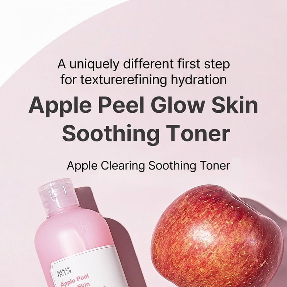 SUNGBOON EDITOR Apple Peel Glow Skin Soothing Toner 11.49 fl. oz