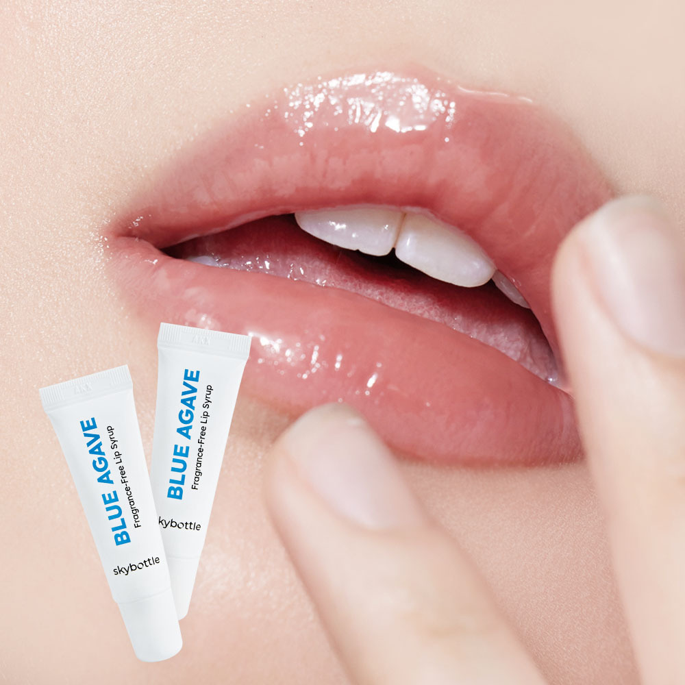 SKYBOTTLE Blue Agave Fragrance-free Lip Syrup 0.3 fl. oz.(10ml) - Image 2 of 5