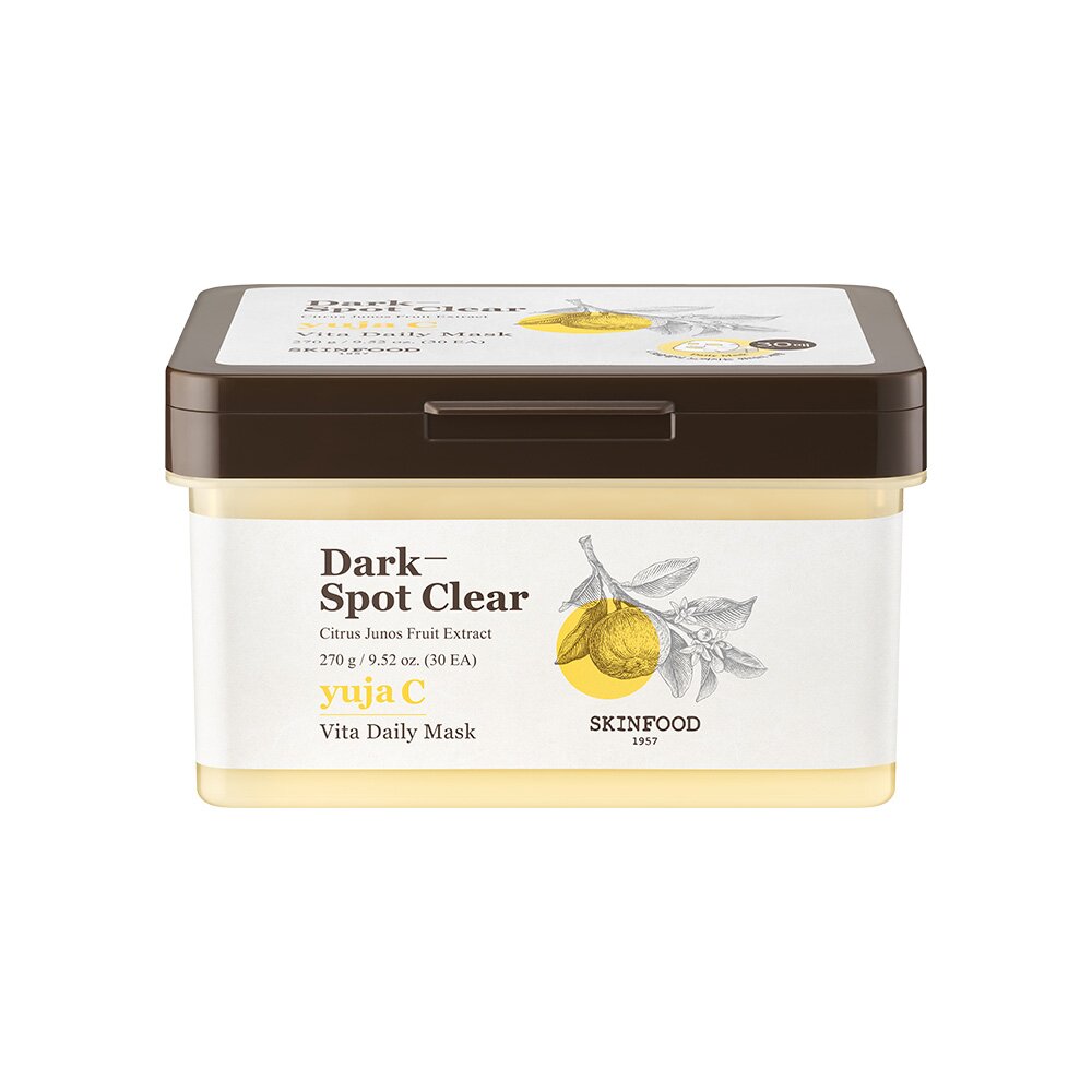 SKINFOOD Yuja C Vita Daily Mask 9.52 oz.(270g) x 30ea