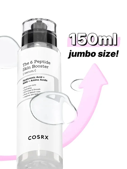 COSRX The 6 Peptide Skin Booster Serum 5.07 fl. oz.(150ml) detail 1