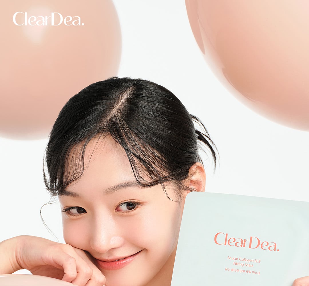 ClearDea. Mucin Collagen EGF Firming Fitting Mask