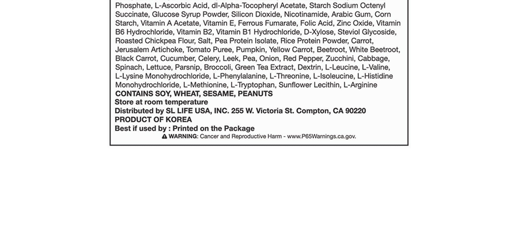 Product detail