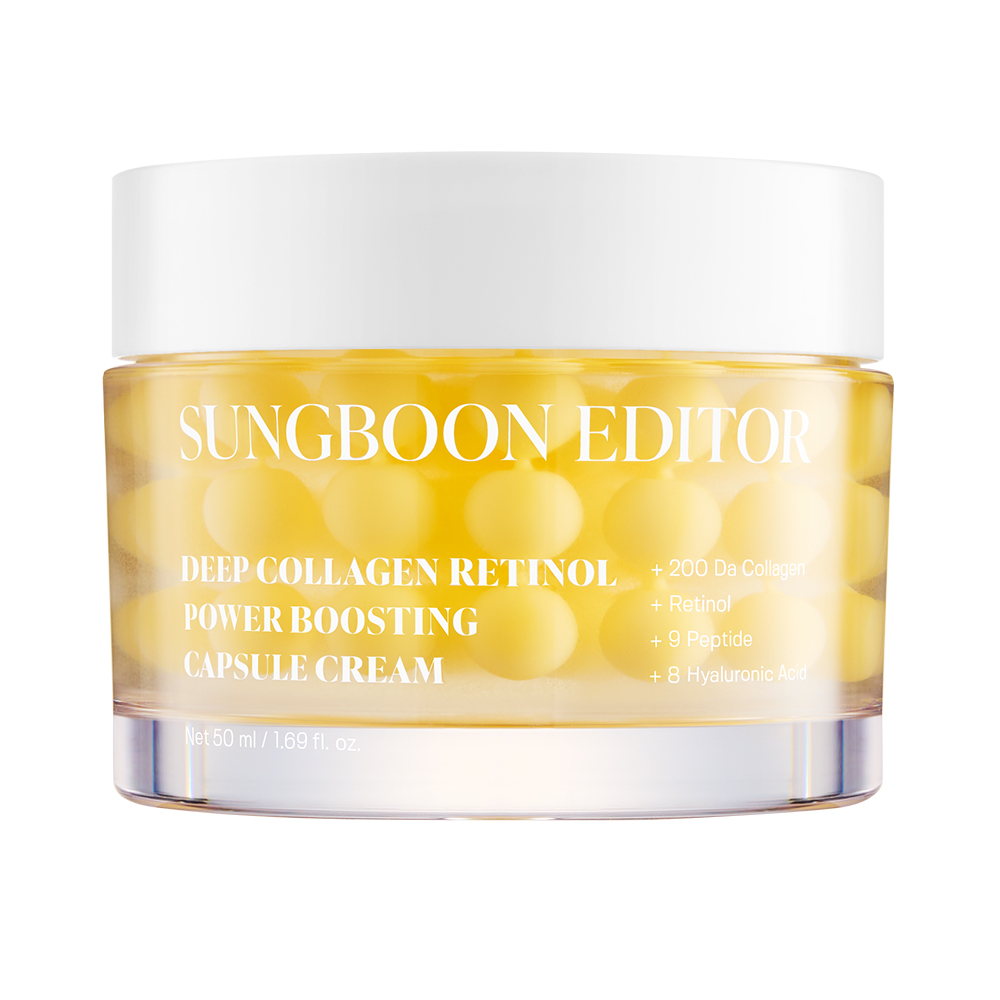 SUNGBOON EDITOR Deep Collagen Retinol Power Boosting Capsule Cream 1.69 fl. oz.(50ml) - Image 2 of 2