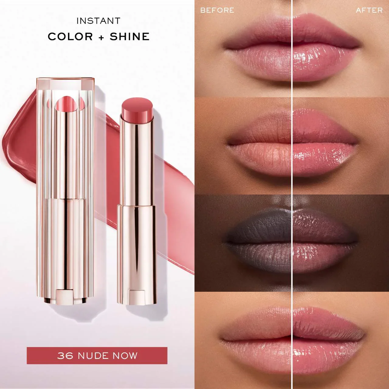 [6colors] Lancome Lip Idole Squalane-12 Butterglow Hydrating Lip Balm 1.13 oz.(3g) detail 11