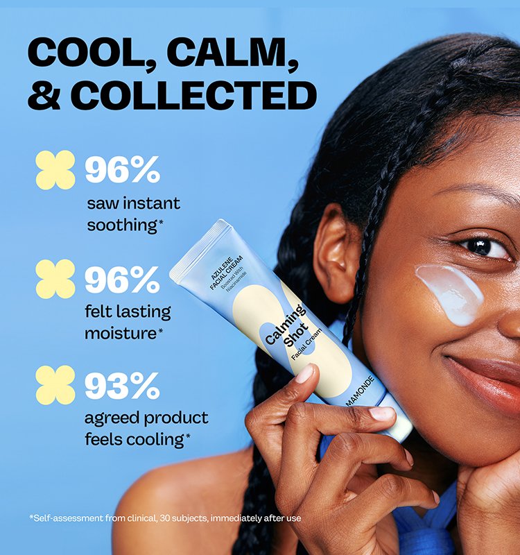 MAMONDE Calming Shot Azulene Facial Cream 2.02 fl. oz.(60ml) detail 1