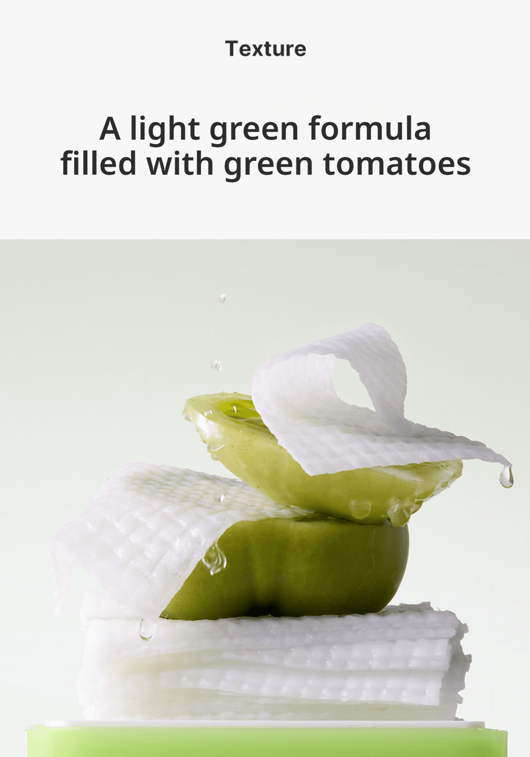 SUNGBOON EDITOR Green Tomato Nmn Pore Peeling Pad x 60ea 5.75 fl. oz.(170ml) detail 8