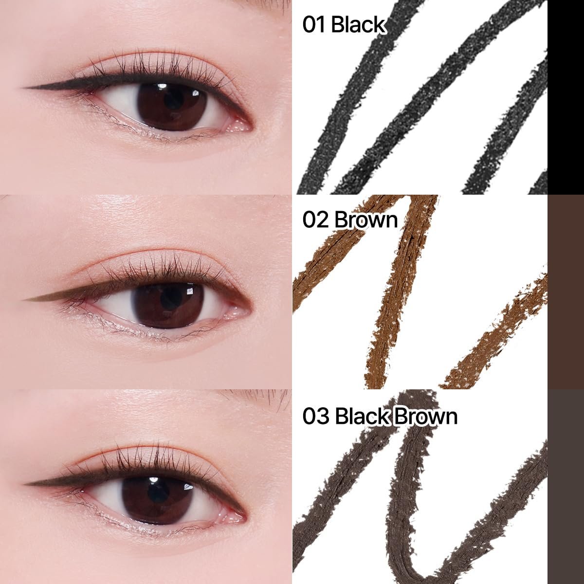 [4colors] CLIO Sharp, So Simple Waterproof Pencil Liner 0.004 oz.(0.14g) detail 6