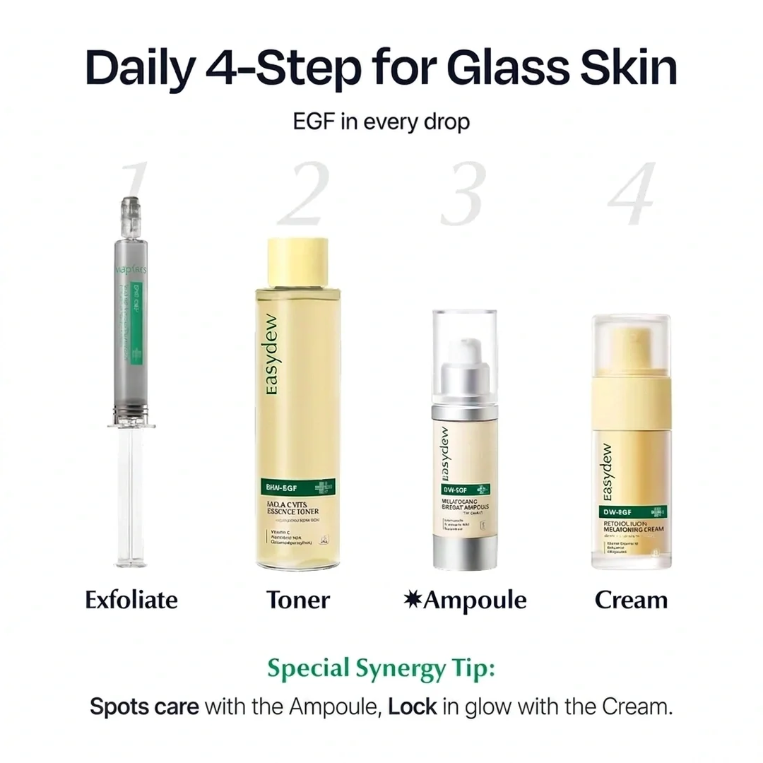 Easydew DW-EGF Melatoning Oneday Ampoule 5X 1.01 fl. oz.(30ml) detail 4