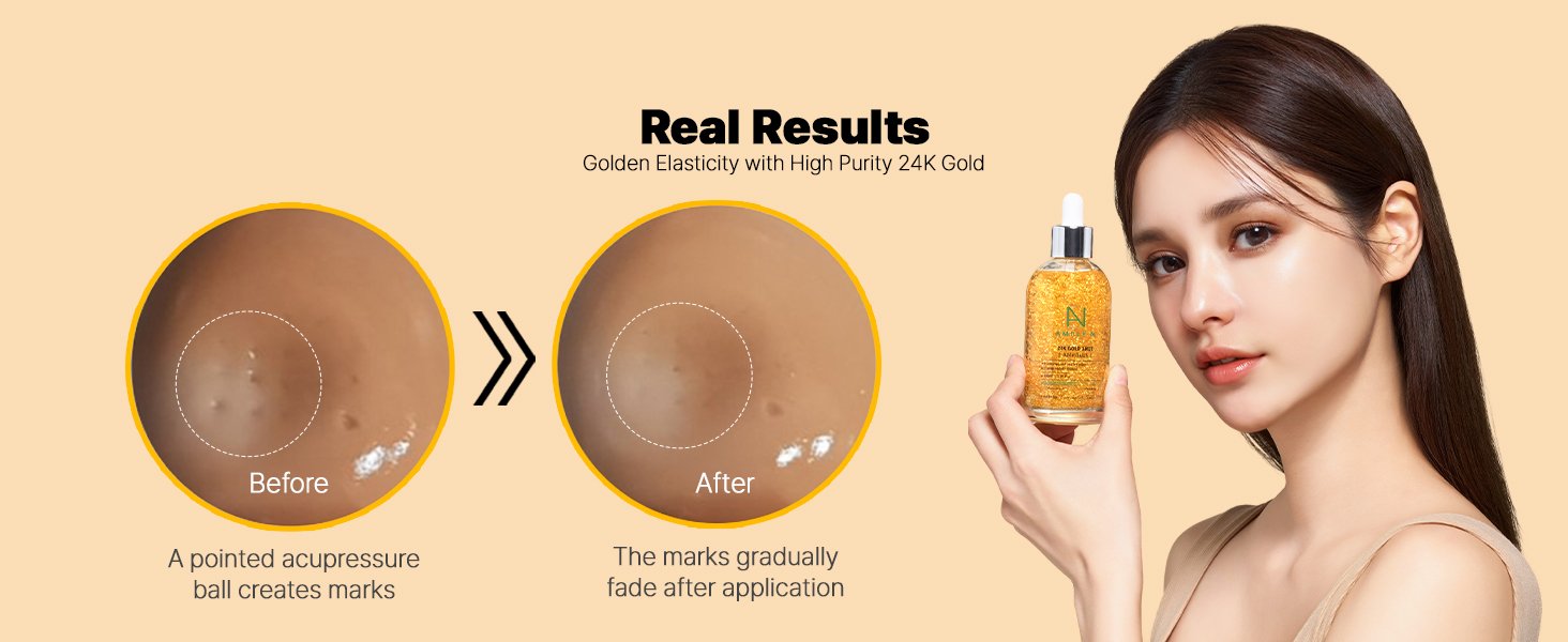 AMPLE:N 24k Gold Shot Ampoule 3.38 fl. oz.(100ml) detail 2