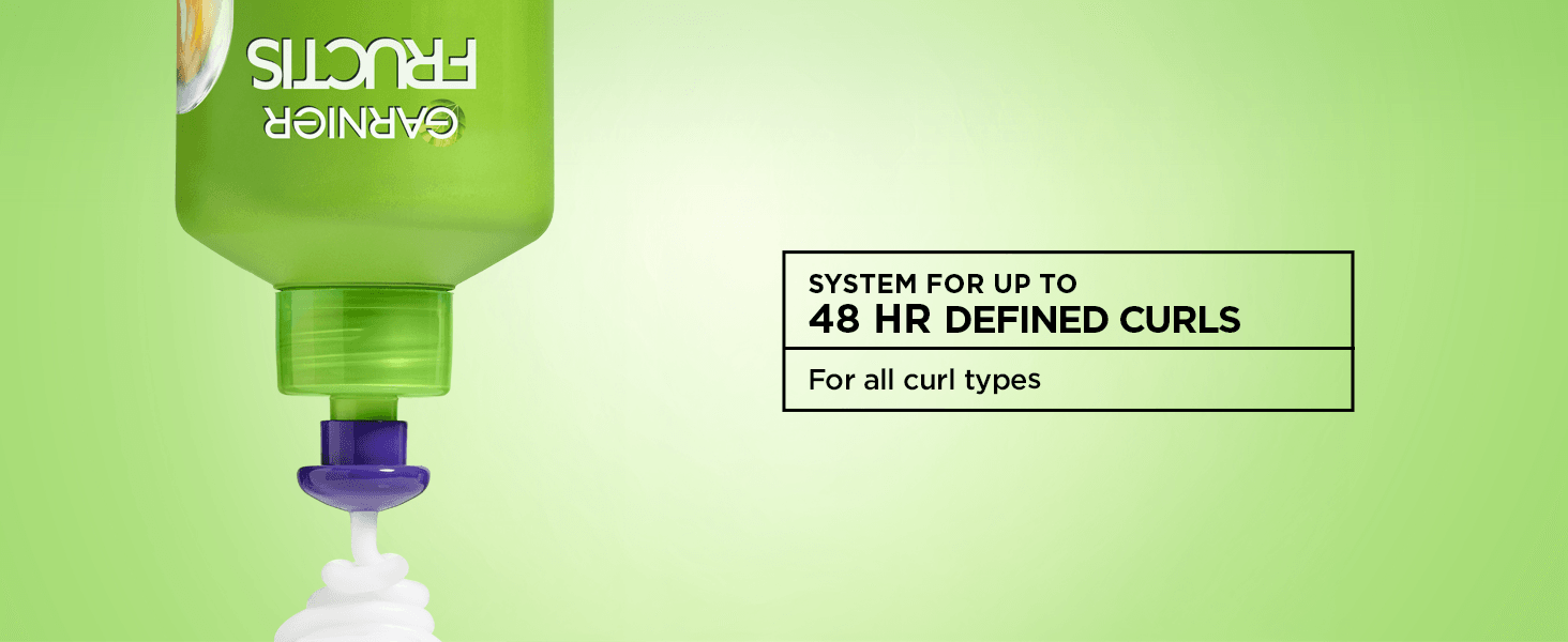 Garnier Fructis Curl Nourish Sulfate-Free Air Dry Butter Cream Leave-In 10.2 fl. oz.(300ml) detail 3