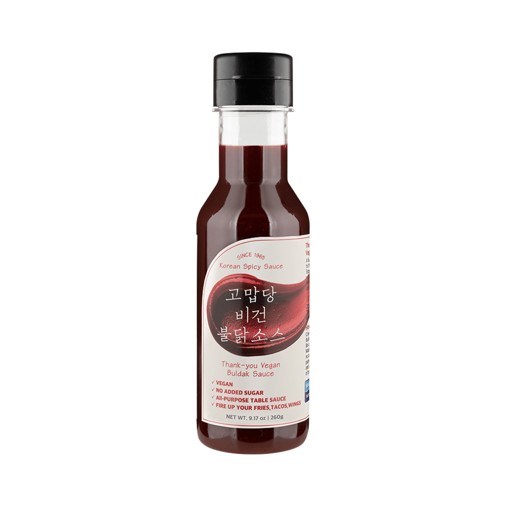 Thank-you Vegan Buldak Sauce 9.17 oz.(260g) detail 1