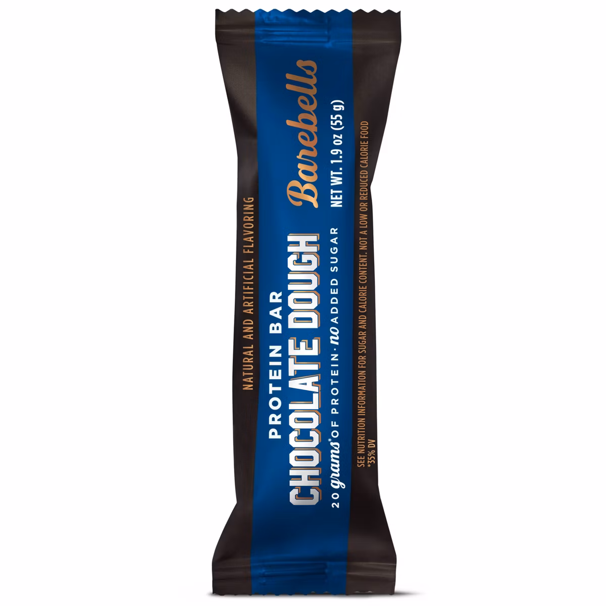BAREBELL Protein Bar Chocolate Dough Net Wt 1.9 oz.(55g) detail 1