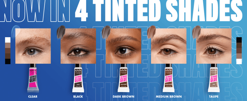 [5colors] NYX Professional Makeup The Brow Glue Instant Styler 0.17 oz.(5g) detail 1