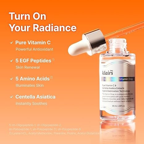 Dear Klairs Freshly Juiced Vitamin Drop 1.18 fl. oz.(35ml) detail 2