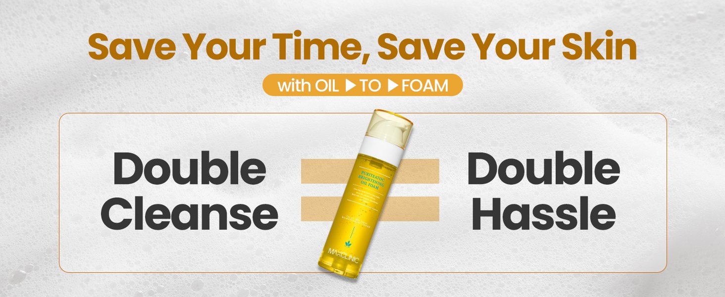 MAXCLINIC Puriteatoc Brightening Oil Foam 3.88 oz.(110g) detail 1