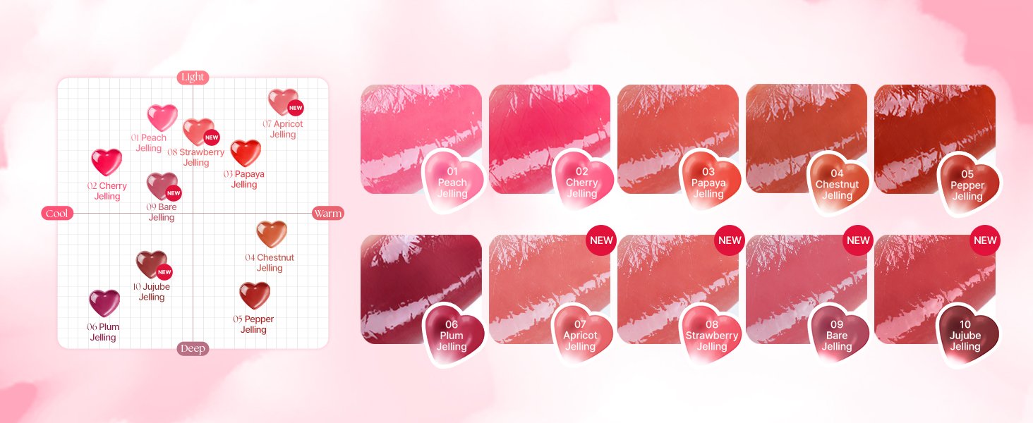 [3colors] Y.N.M Heart Jelling Tint 0.09 oz.(2.6g) detail 6