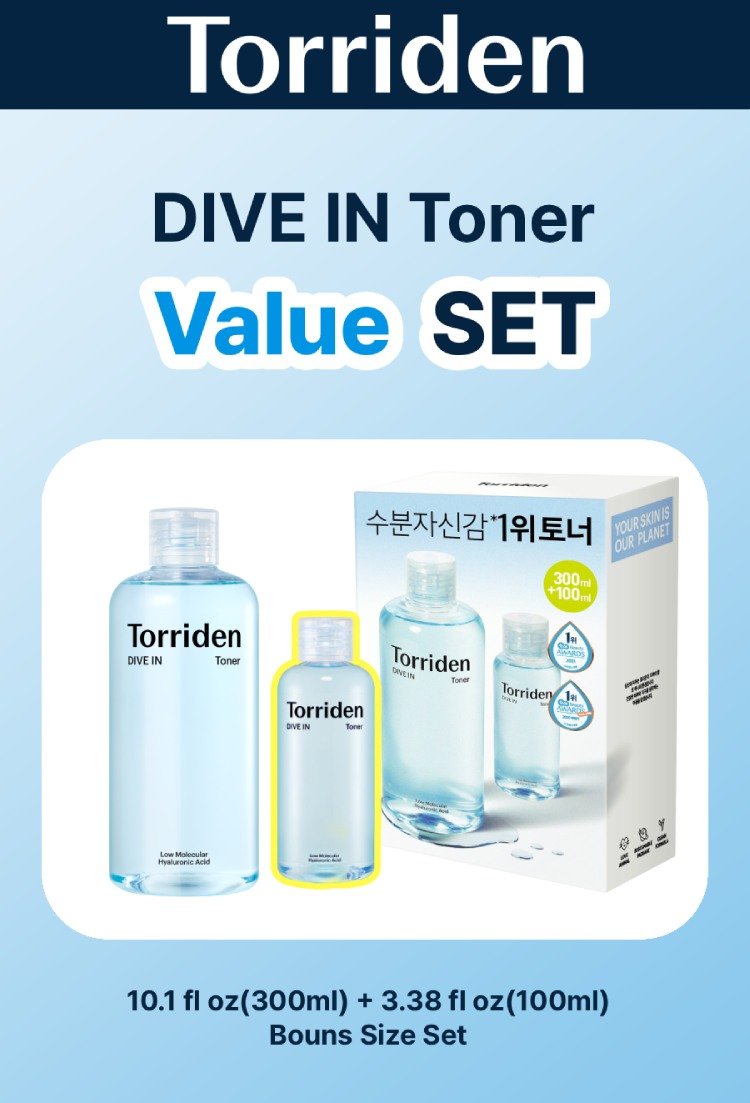 [2options] Torriden Dive-in Toner 10.14 fl. oz.(300ml) detail 11