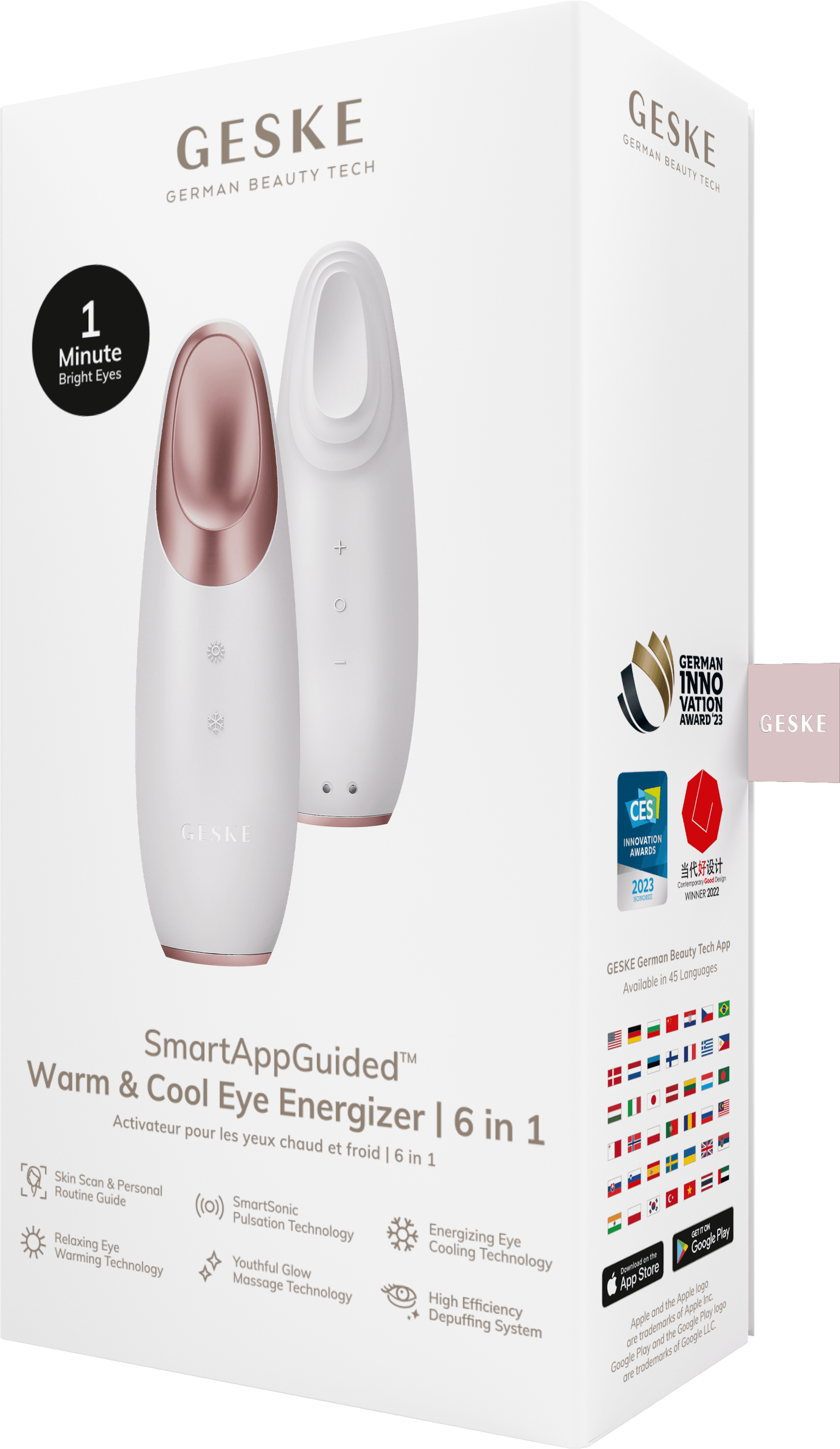 GESKE Warm & Cool Eye Energizer 6-in-1 - Starlight detail 2