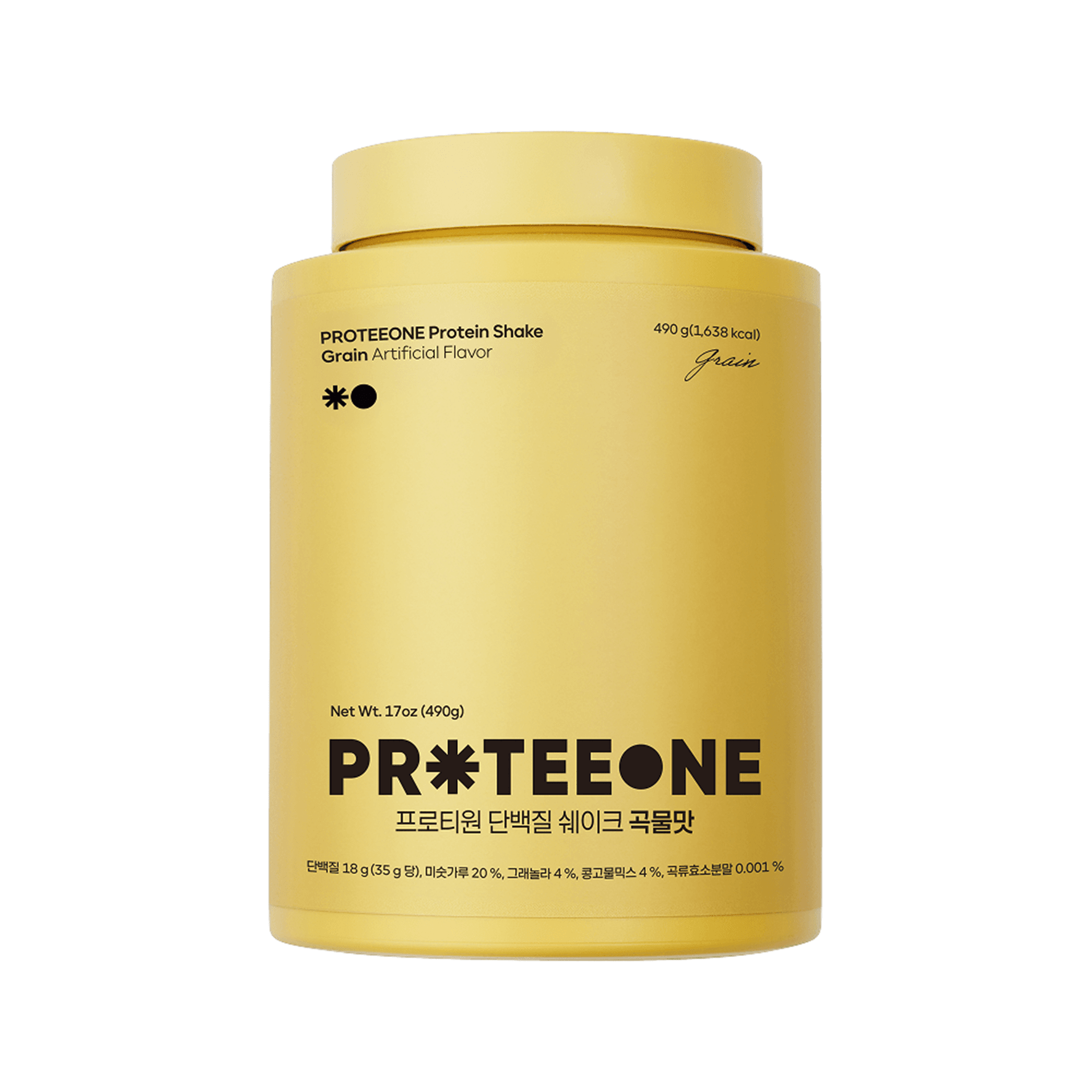 PROTEEONE Protein Shake Grain 17 oz.(490g) detail 1