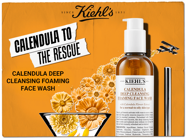Kiehl's Calendula Deep Cleansing Foaming Face Wash 7.8 fl. oz.(230ml) detail 1