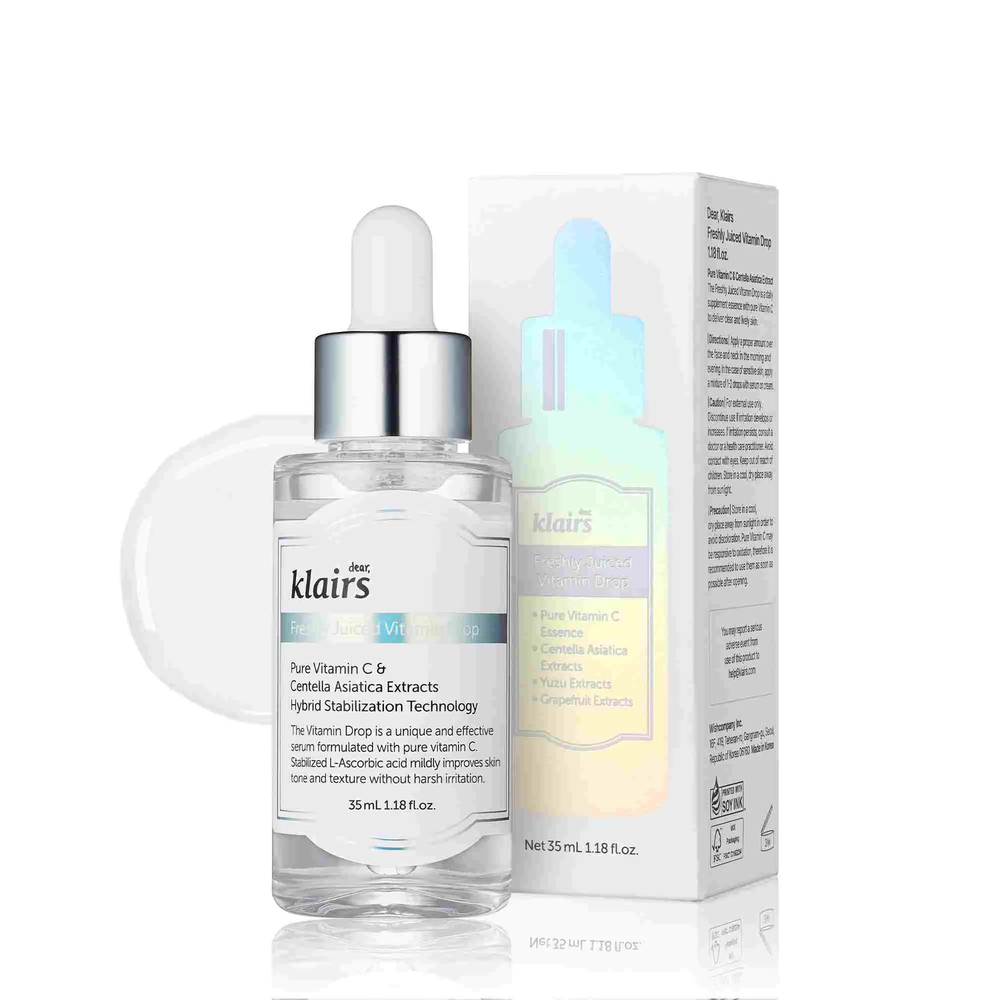 Dear, Klairs Freshly Juiced Vitamin Drop 1.18 fl. oz.(35ml)
