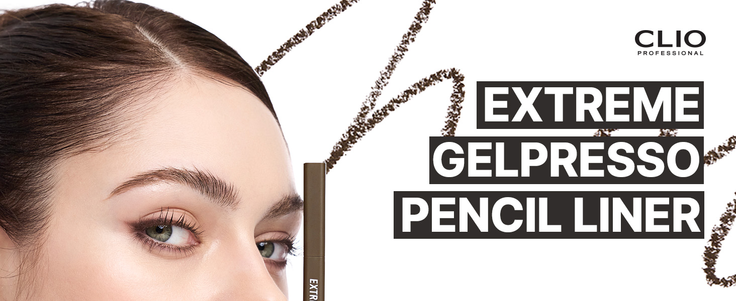 3colors] CLIO Extreme Gelpresso Pencil Liner 0.01 oz.(0.35g
