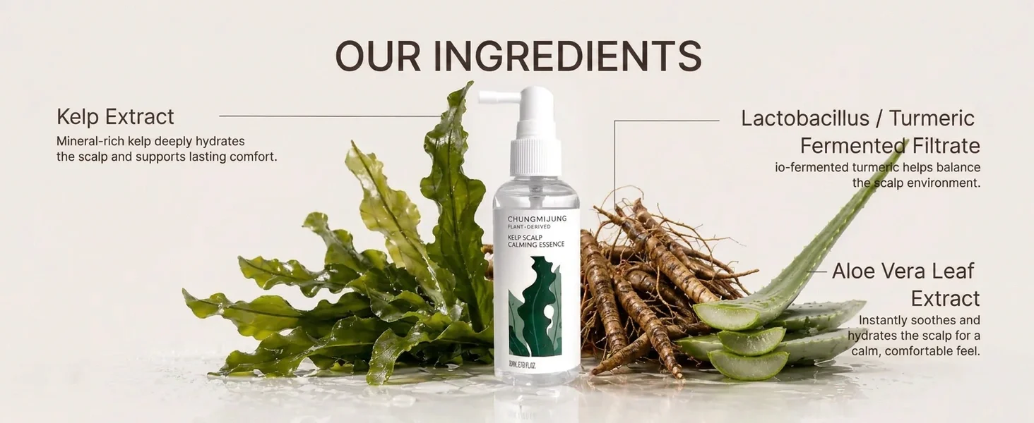 CHUNGMIJUNG Kelp Scalp Calming Essence 2.7 fl. oz.(80ml) detail 2