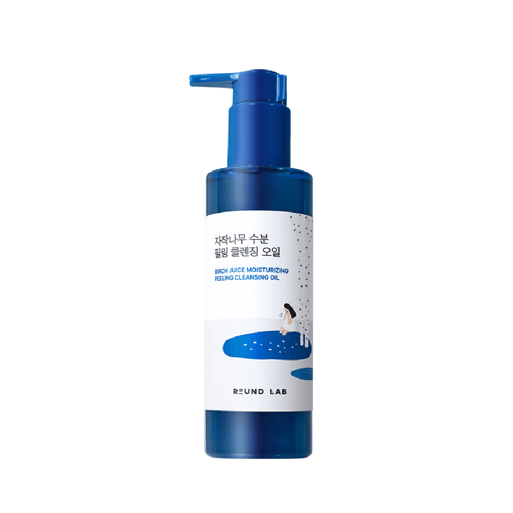 ROUND LAB Birch Juice Moisturizing Peeling Cleansing Oil 6.76 fl. oz.(200ml) detail 1