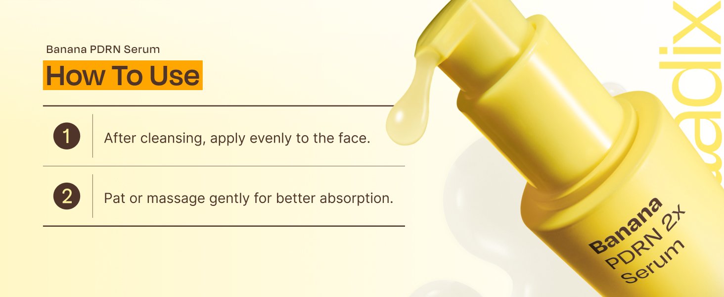 Celladix Banana PDRN 2x Serum 1.01 Fl oz. (1.01 fl. oz.(30ml)) detail 4