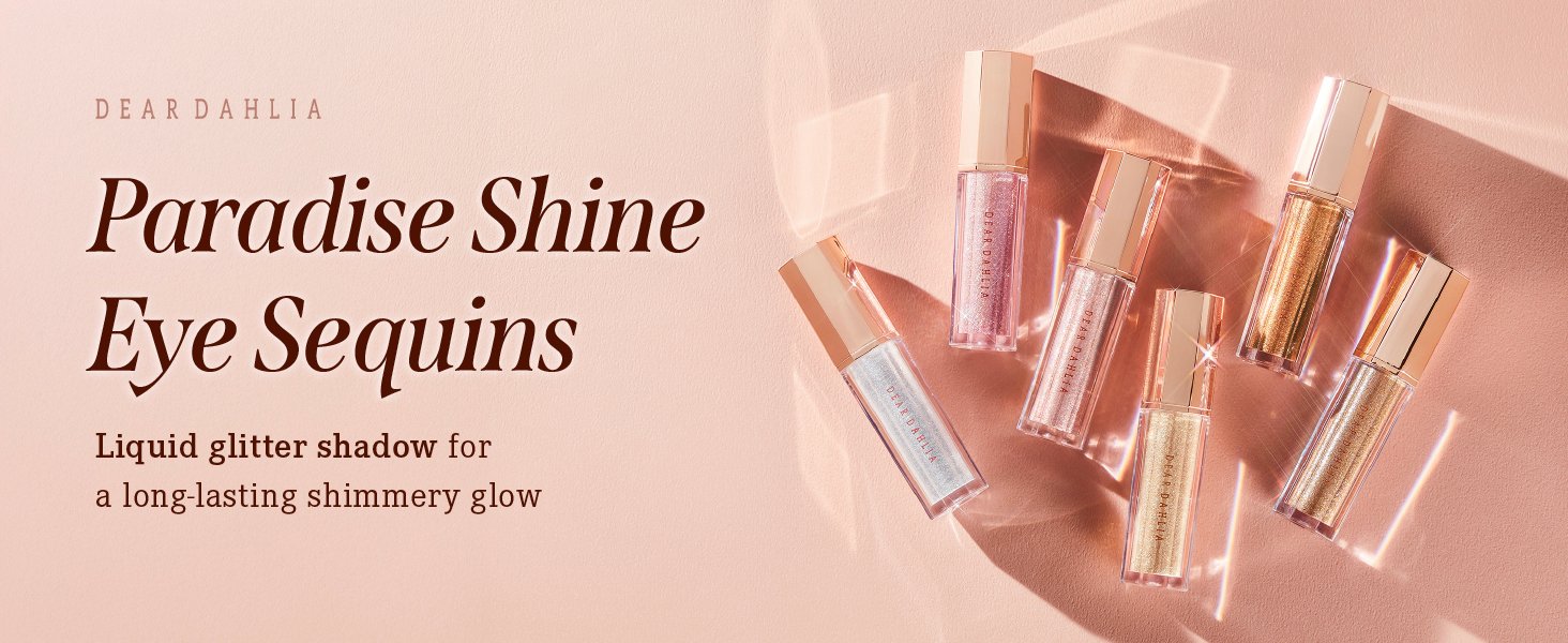 [8colors] DEAR DAHLIA Paradise Shine Eye Sequins 0.14 oz.(4g) detail 1