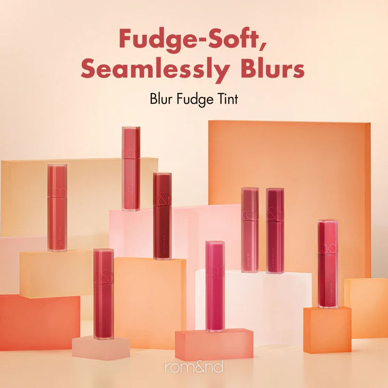 [8colors] rom&nd Blur Fudge Tint 0.17 oz.(5.0g) detail 1