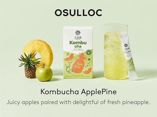 OSULLOC Kombucha Apple Pine 0.18 oz.(5g) x 10ea detail 1